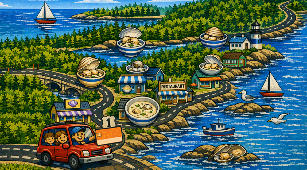 Chowder Crawl. Midcoast Maine