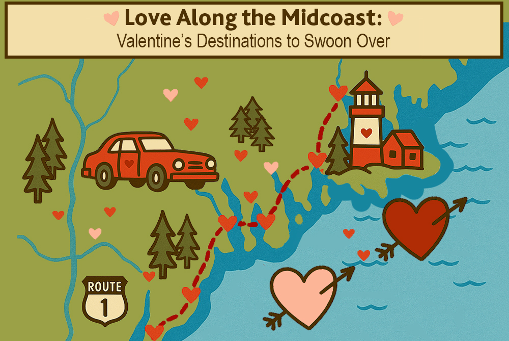 Valentine's Day, Date night spots, Midcoast Maine, Restaurants